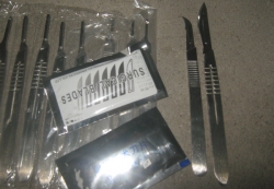 豬用各種閹割手術刀柄刀片